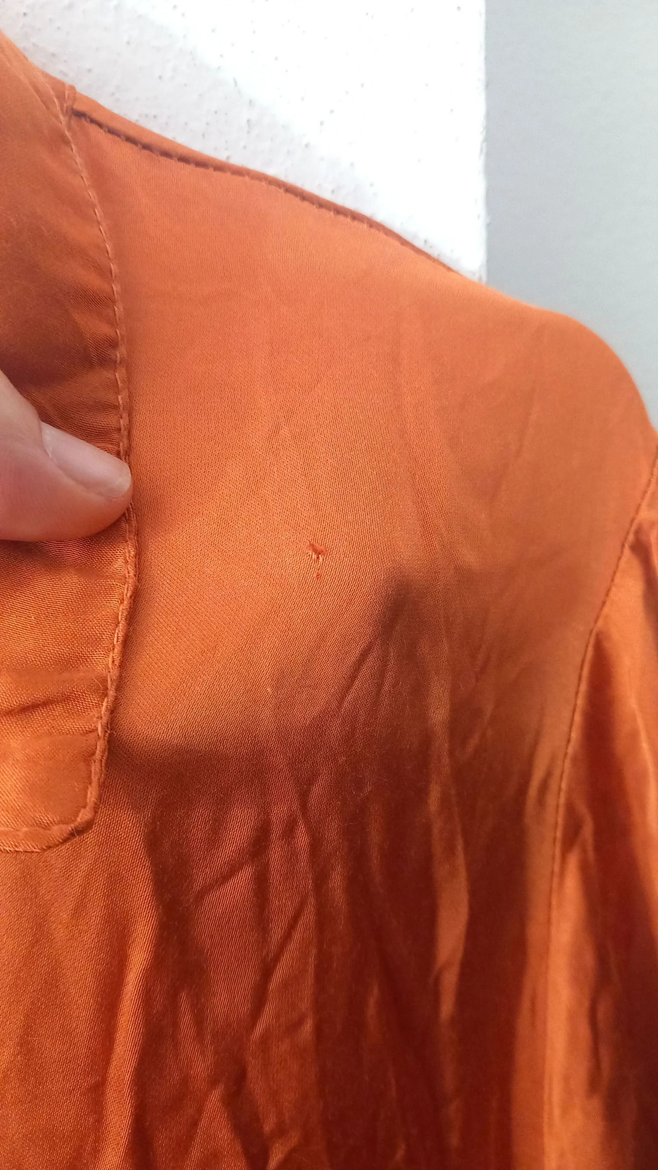 Vestido camisa laranja, Motel Fit's M/L – photo 3
